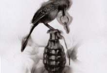 Photo of Artist Steve Spazuk Has Been Painting with Fire for over 14 Years